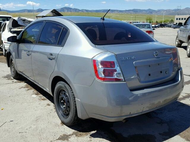 3N1AB61E49L612555 - 2009 NISSAN SENTRA 2.0 GRAY photo 3