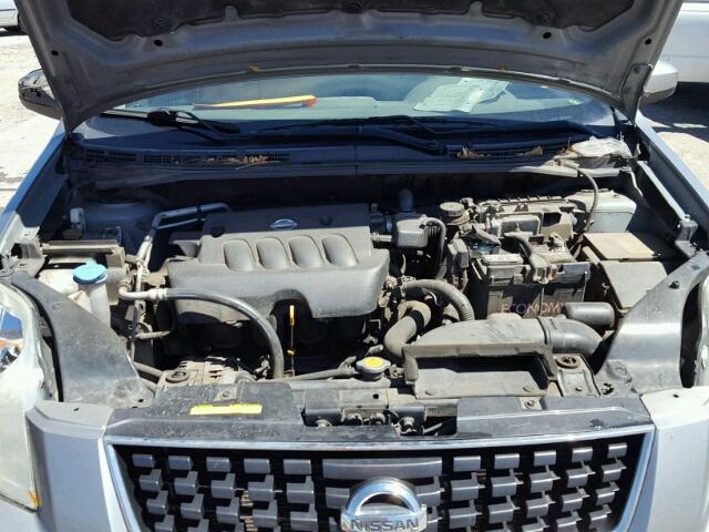 3N1AB61E49L612555 - 2009 NISSAN SENTRA 2.0 GRAY photo 7