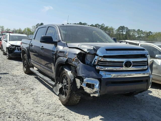 5TFEW5F14HX220603 - 2017 TOYOTA TUNDRA CRE GRAY photo 1