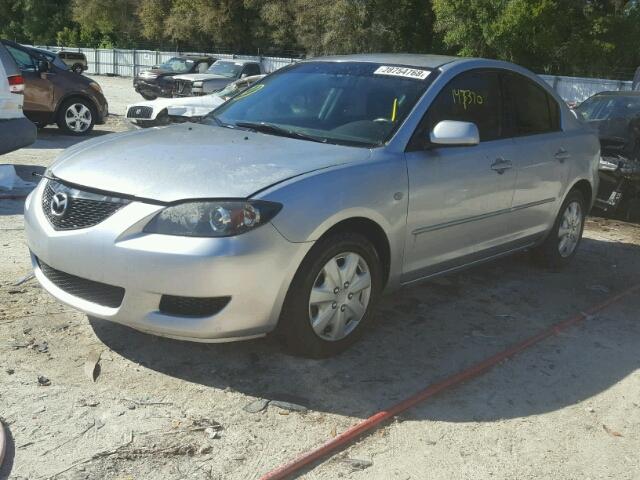 JM1BK12FX61407028 - 2006 MAZDA 3 I SILVER photo 2