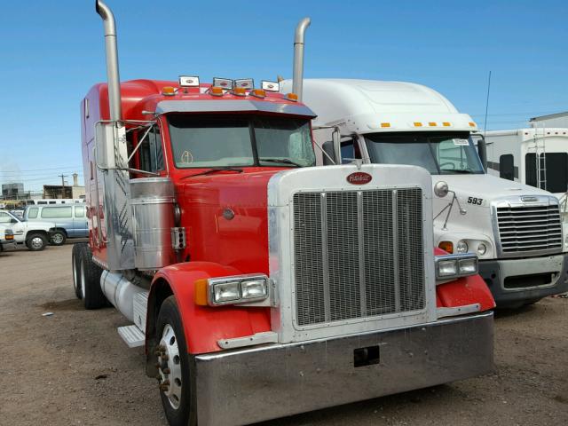 1XP5D49X45N842267 - 2005 PETERBILT 379 RED photo 1