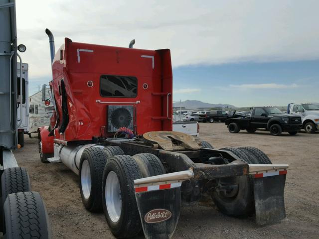 1XP5D49X45N842267 - 2005 PETERBILT 379 RED photo 3