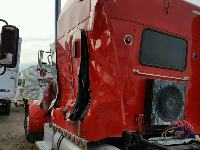 1XP5D49X45N842267 - 2005 PETERBILT 379 RED photo 9