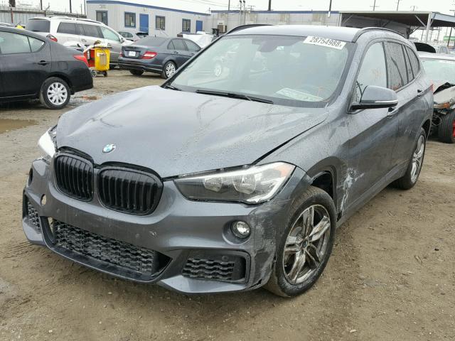 WBXHU7C39H5D71698 - 2017 BMW X1 SDRIVE2 GRAY photo 2