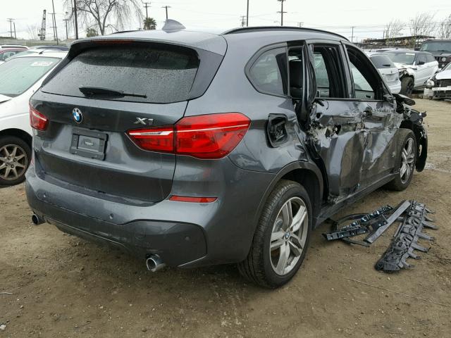 WBXHU7C39H5D71698 - 2017 BMW X1 SDRIVE2 GRAY photo 4