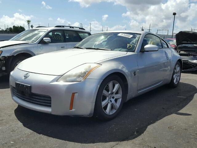 JN1AZ34D83T101155 - 2003 NISSAN 350Z COUPE SILVER photo 2