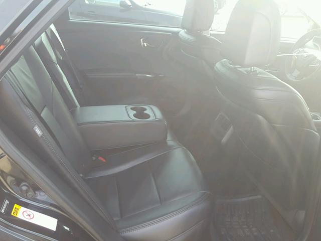 4T1BK1EB6FU183601 - 2015 TOYOTA AVALON XLE BLACK photo 6