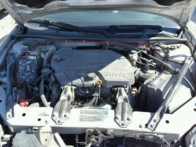 2G1WB5EK1A1128645 - 2010 CHEVROLET IMPALA LT SILVER photo 7