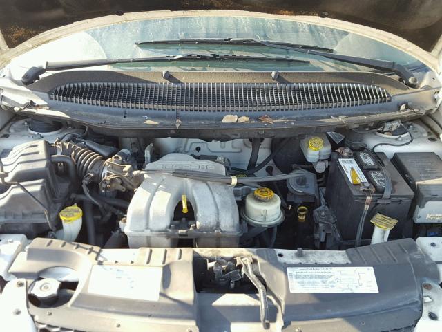 1D4GP25B34B516740 - 2004 DODGE CARAVAN SE WHITE photo 7