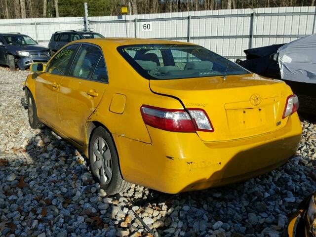 4T1BB46K19U106977 - 2009 TOYOTA CAMRY HYBR YELLOW photo 3