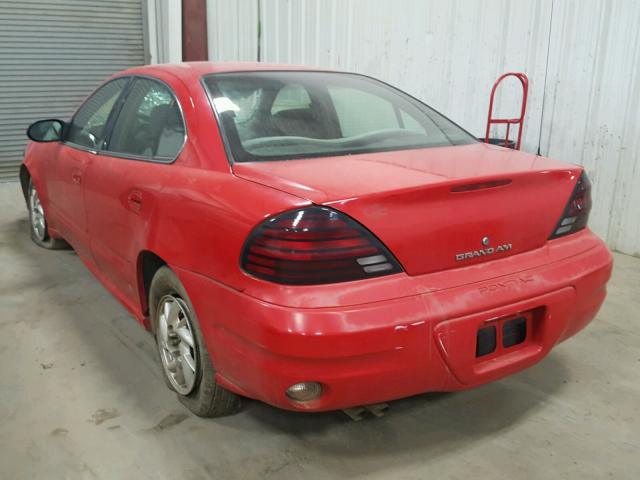 1G2NE52F04M676148 - 2004 PONTIAC GRAND AM S Qırmızı foto 3
