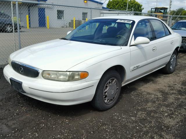 2G4WS52J221215762 - 2002 BUICK CENTURY CU WHITE photo 2