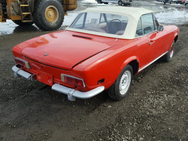 124CS0070944 - 1973 FIAT 124 SPIDER RED photo 4