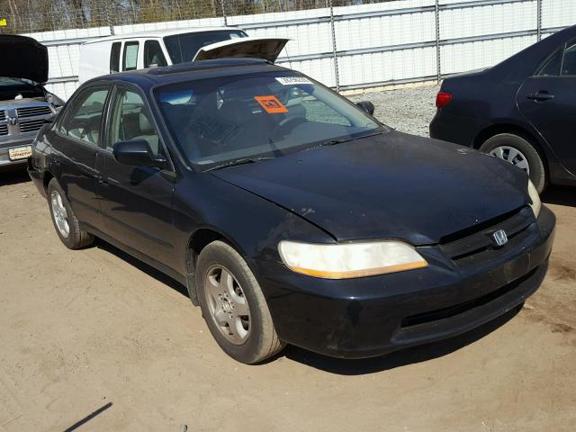 1HGCG1651YA000193 - 2000 HONDA ACCORD EX BLACK photo 1