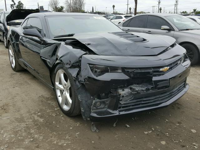 2G1FG1EW3F9237081 - 2015 CHEVROLET CAMARO SS BLACK photo 1