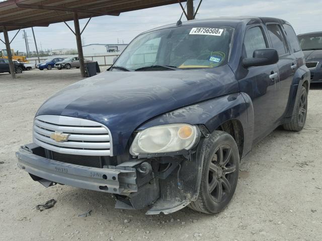 3GNDA13D67S548176 - 2007 CHEVROLET HHR LS BLUE photo 2
