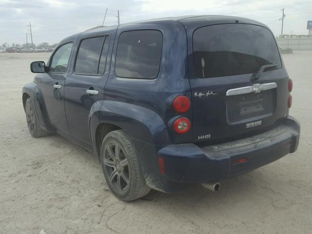 3GNDA13D67S548176 - 2007 CHEVROLET HHR LS BLUE photo 3