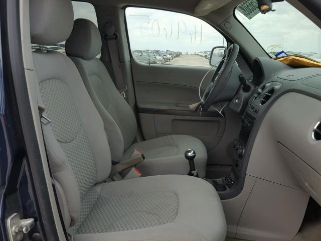 3GNDA13D67S548176 - 2007 CHEVROLET HHR LS BLUE photo 5