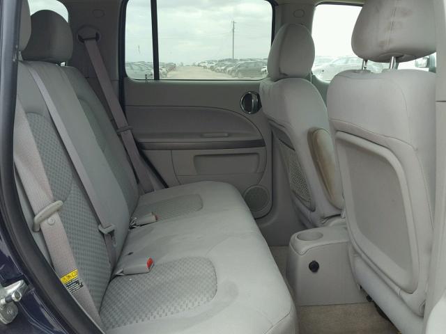 3GNDA13D67S548176 - 2007 CHEVROLET HHR LS BLUE photo 6