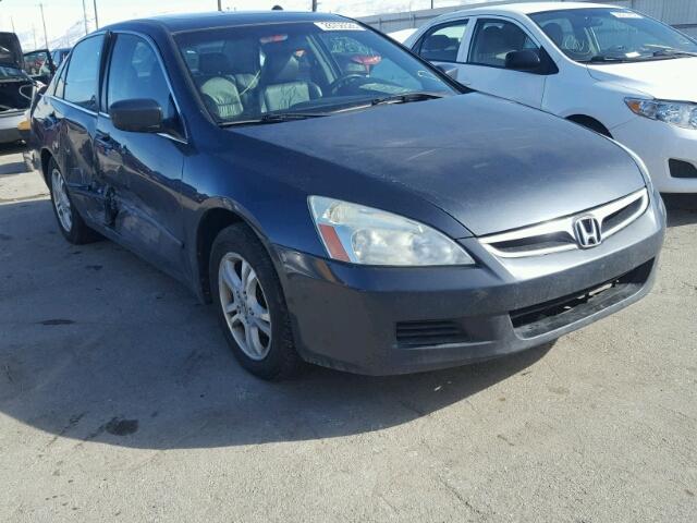 1HGCM56827A039951 - 2007 HONDA ACCORD EX GRAY photo 1