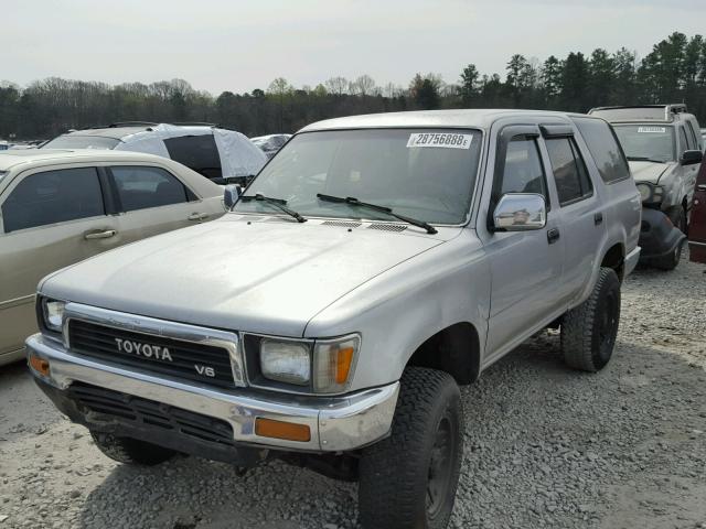 JT3VN39W2L0024809 - 1990 TOYOTA 4RUNNER VN SILVER photo 2