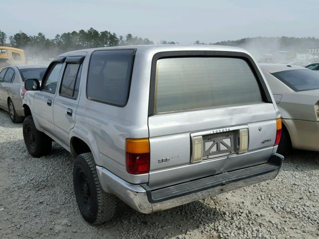 JT3VN39W2L0024809 - 1990 TOYOTA 4RUNNER VN SILVER photo 3