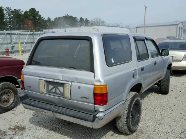 JT3VN39W2L0024809 - 1990 TOYOTA 4RUNNER VN SILVER photo 4