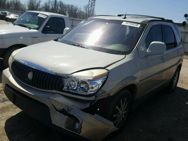 3G5DB03E75S530931 - 2005 BUICK RENDEZVOUS WHITE photo 2