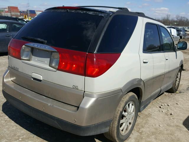 3G5DB03E75S530931 - 2005 BUICK RENDEZVOUS WHITE photo 4