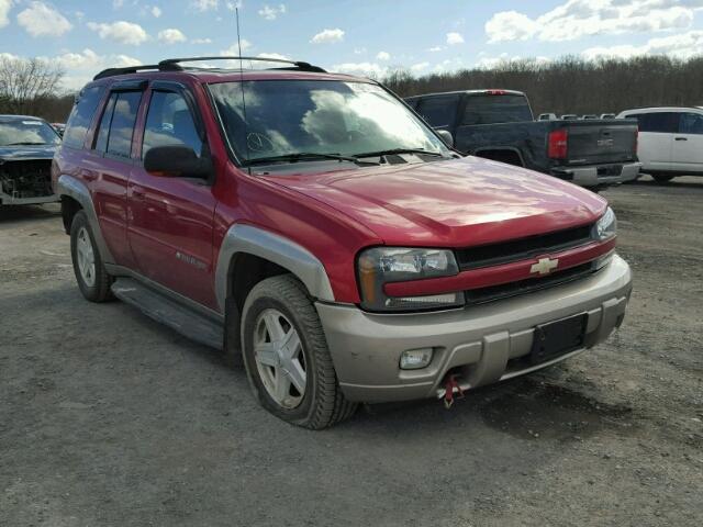 1GNDT13S132327857 - 2003 CHEVROLET TRAILBLAZE MAROON photo 1