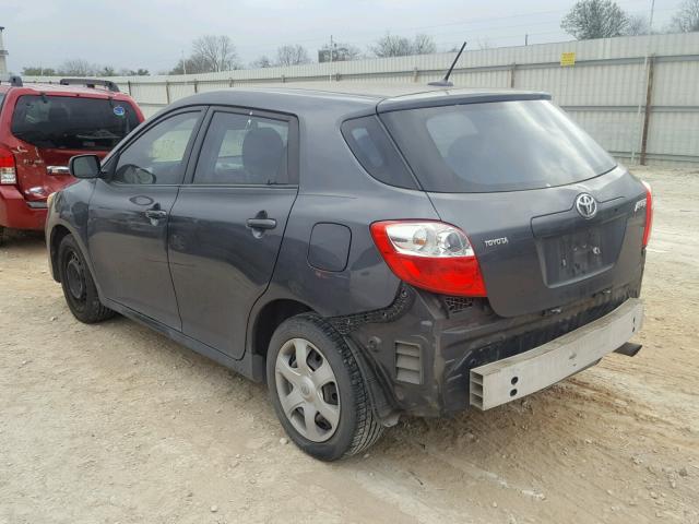 2T1KU40E69C085610 - 2009 TOYOTA COROLLA MA GRAY photo 3