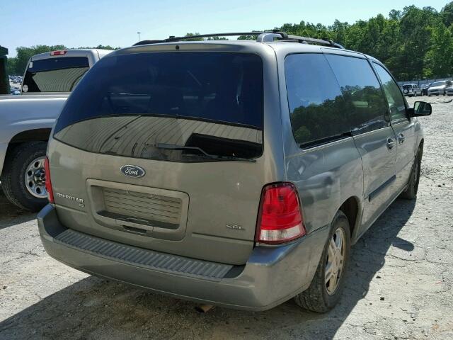 2FMZA52274BA60664 - 2004 FORD FREESTAR GREEN photo 4