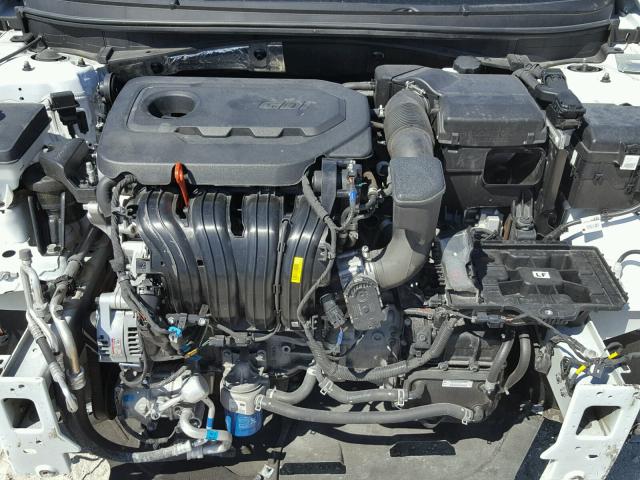 5NPE24AF3HH494363 - 2017 HYUNDAI SONATA SE WHITE photo 7