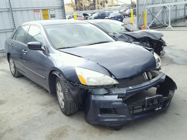 1HGCM56457A149258 - 2007 HONDA ACCORD LX GRAY photo 1