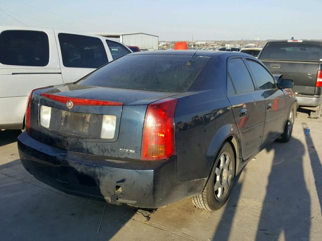 1G6DM577X40188279 - 2004 CADILLAC CTS BLACK photo 4