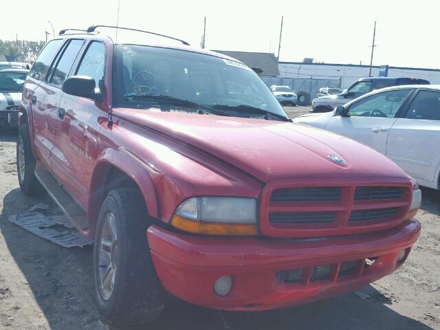 1B4HS28Z21F629086 - 2001 DODGE DURANGO RED photo 1