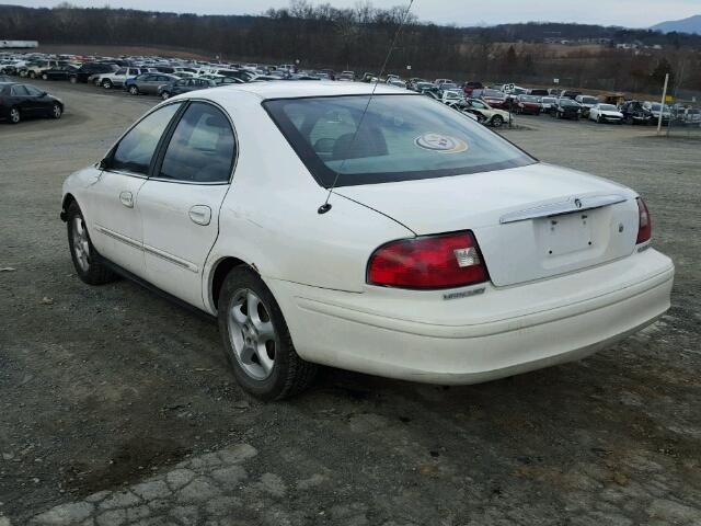 1MEFM50U82G641761 - 2002 MERCURY SABLE GS WHITE photo 3