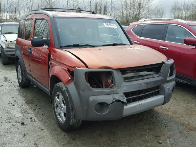 5J6YH28583L041612 - 2003 HONDA ELEMENT EX ORANGE photo 1