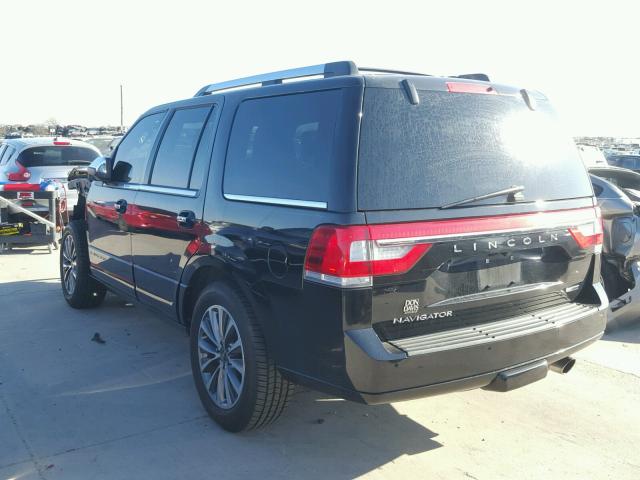 5LMJJ2HT7FEJ02430 - 2015 LINCOLN NAVIGATOR BLACK photo 3