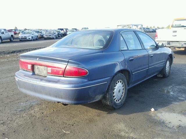 2G4WY52MXV1413888 - 1997 BUICK CENTURY LI BLUE photo 4