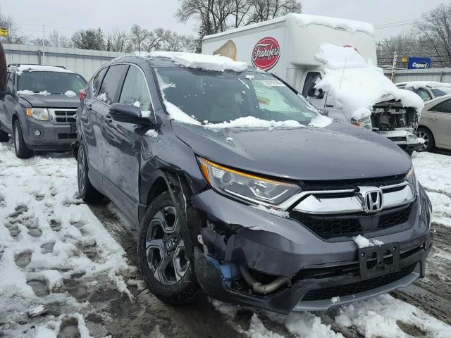 5J6RW2H81HL008575 - 2017 HONDA CR-V EXL GRAY photo 1