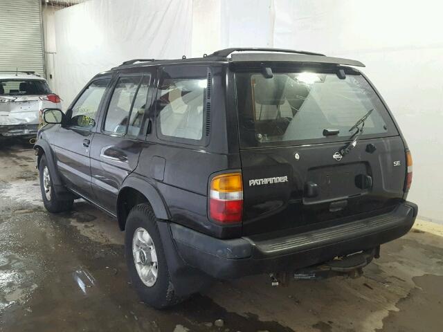JN8AR05Y2WW271273 - 1998 NISSAN PATHFINDER BLACK photo 3