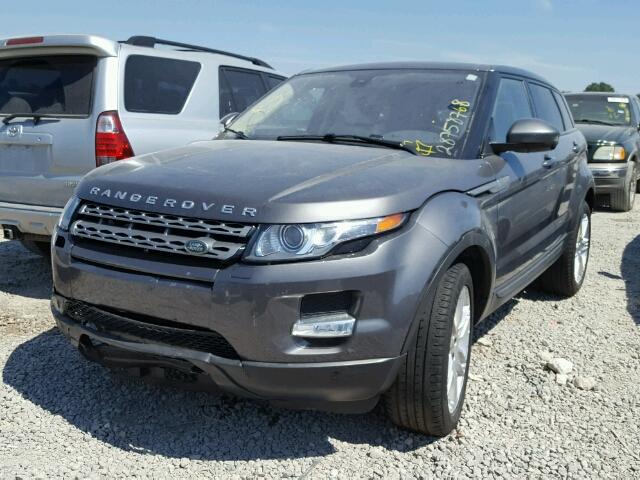 SALVP2BG1FH077695 - 2015 LAND ROVER RANGE ROVE GRAY photo 2