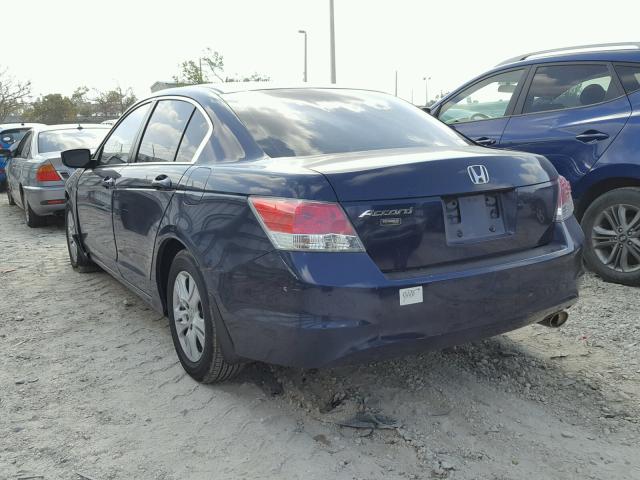 1HGCP2F41AA051034 - 2010 HONDA ACCORD LXP BLUE photo 3