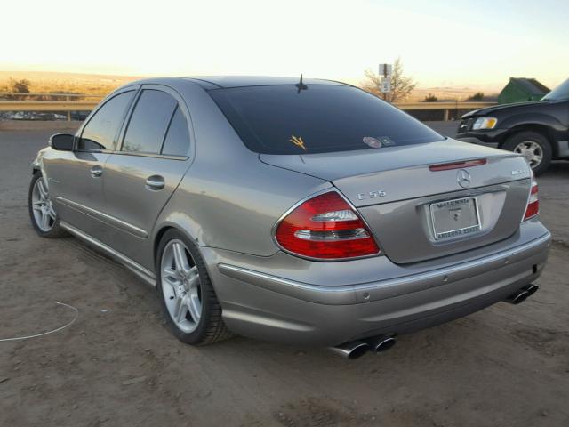 WDBUF76J55A814878 - 2005 MERCEDES-BENZ E 55 AMG TAN photo 3