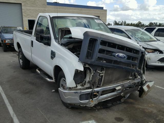 1FTNF20529EA06118 - 2009 FORD F250 SUPER WHITE photo 1