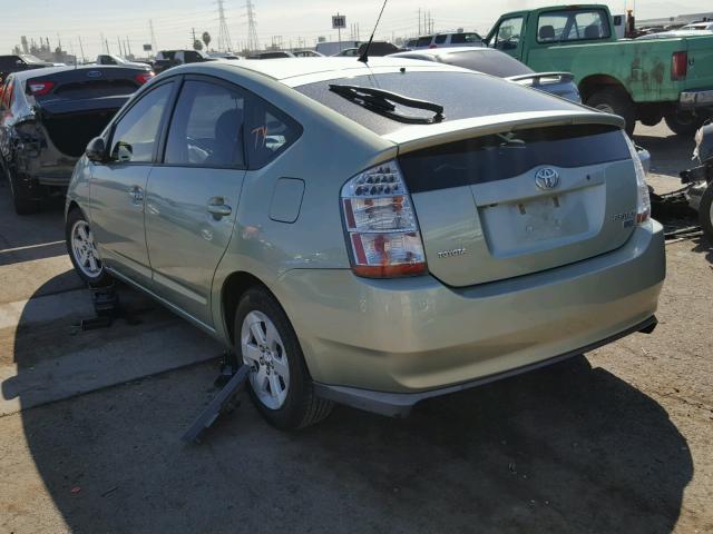 JTDKB20U287705886 - 2008 TOYOTA PRIUS GREEN photo 3