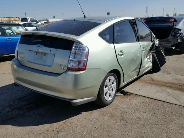 JTDKB20U287705886 - 2008 TOYOTA PRIUS GREEN photo 4