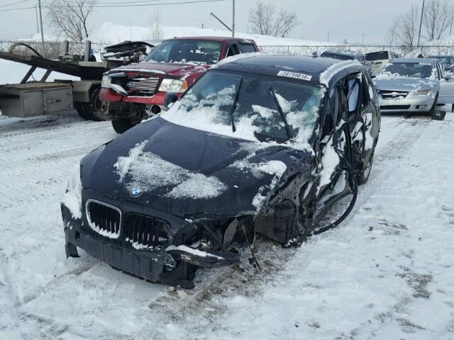 WBAVL1C5XCVR78178 - 2012 BMW X1 XDRIVE2 BLACK photo 2