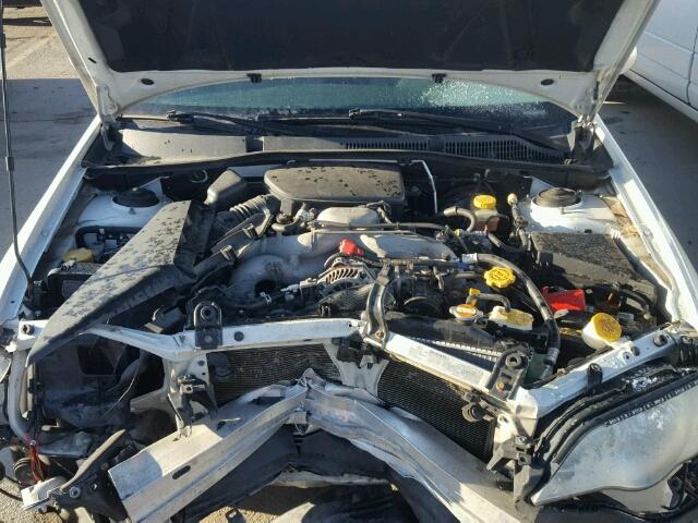 4S3BL626387207781 - 2008 SUBARU LEGACY 2.5 WHITE photo 7